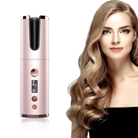Cordless Curling Iron-Automatic Roller
