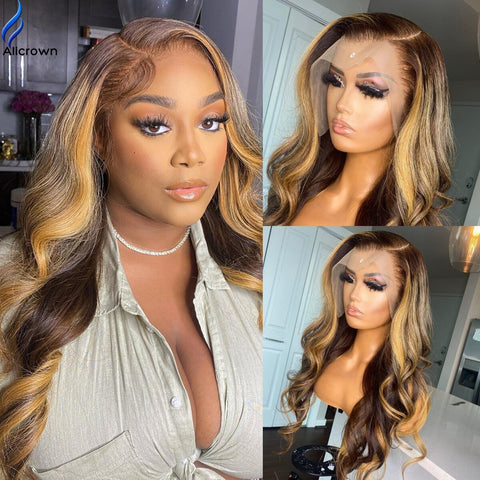 Highlight Blonde Ombre Body Wave